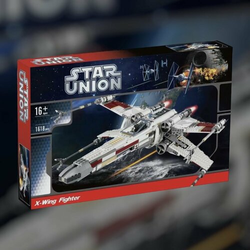 конструктор lego 75355 звёздный истребитель x wing Конструктор Звёздный истребитель X-wing Starfighter X1981 1618 деталей