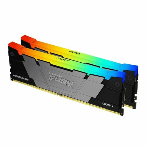 Оперативная память KINGSTON FURY Renegade RGB DIMM DDR4 16GB 2x8GB 4000 MHz KF440C19RB2AK216 381000₽