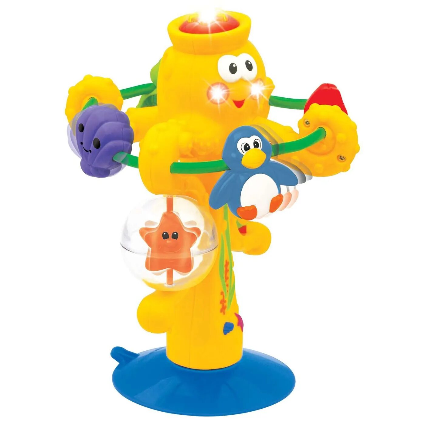 Развивающая игрушка Kiddieland Осьминог на присоске - фото №18