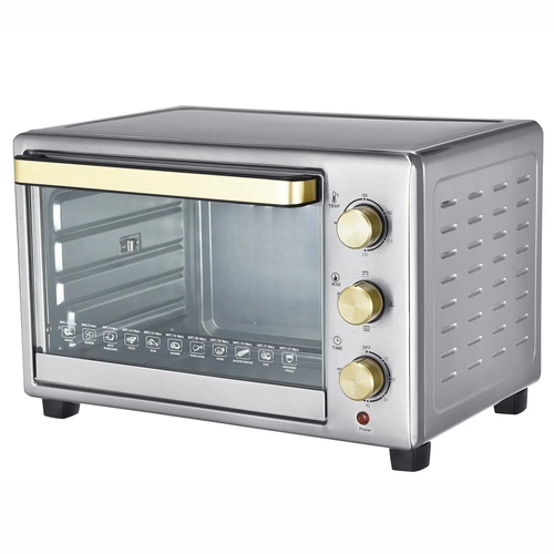 Мини печь электрическая мини духовка настольная для запекания 23 литра 1400Вт таймер на 60 минут максимальная температура 230 градусов 6990₽