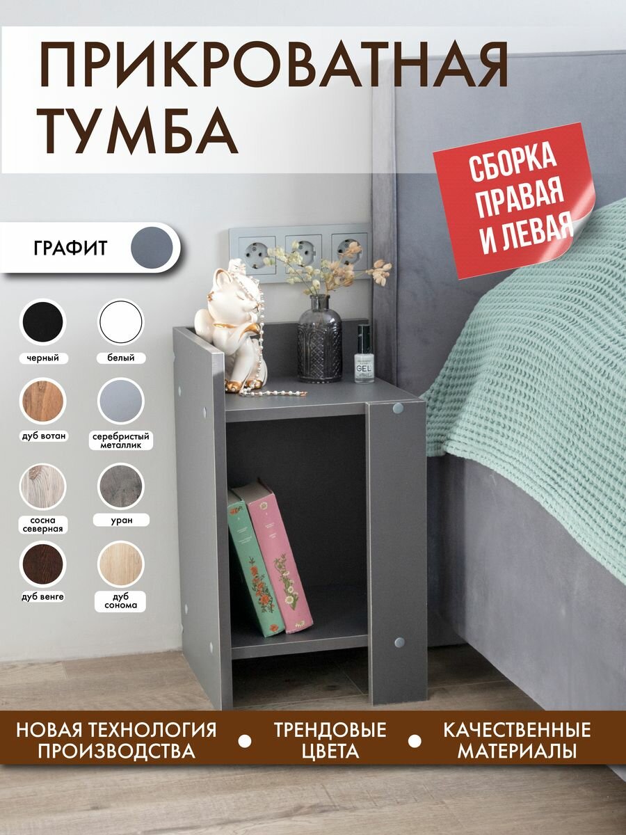 фото Тумба прикроватная угловая