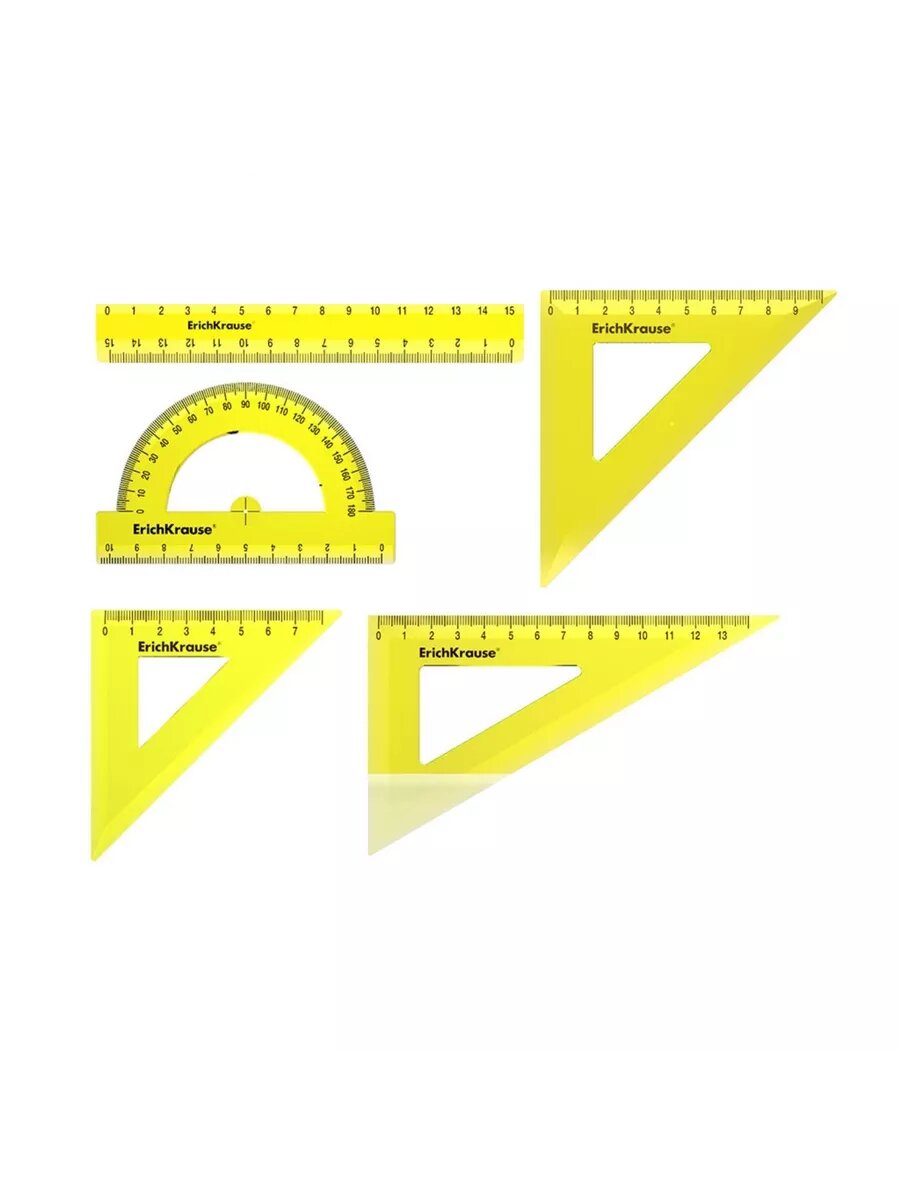 Набор геометрический малый Neon, 5 шт, 1 уп.
