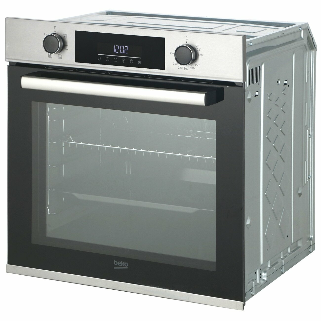 Духовой шкаф Beko BBIE12300XC нержавеющая сталь (7768288388), объем 72л. очистка паром, каталитический