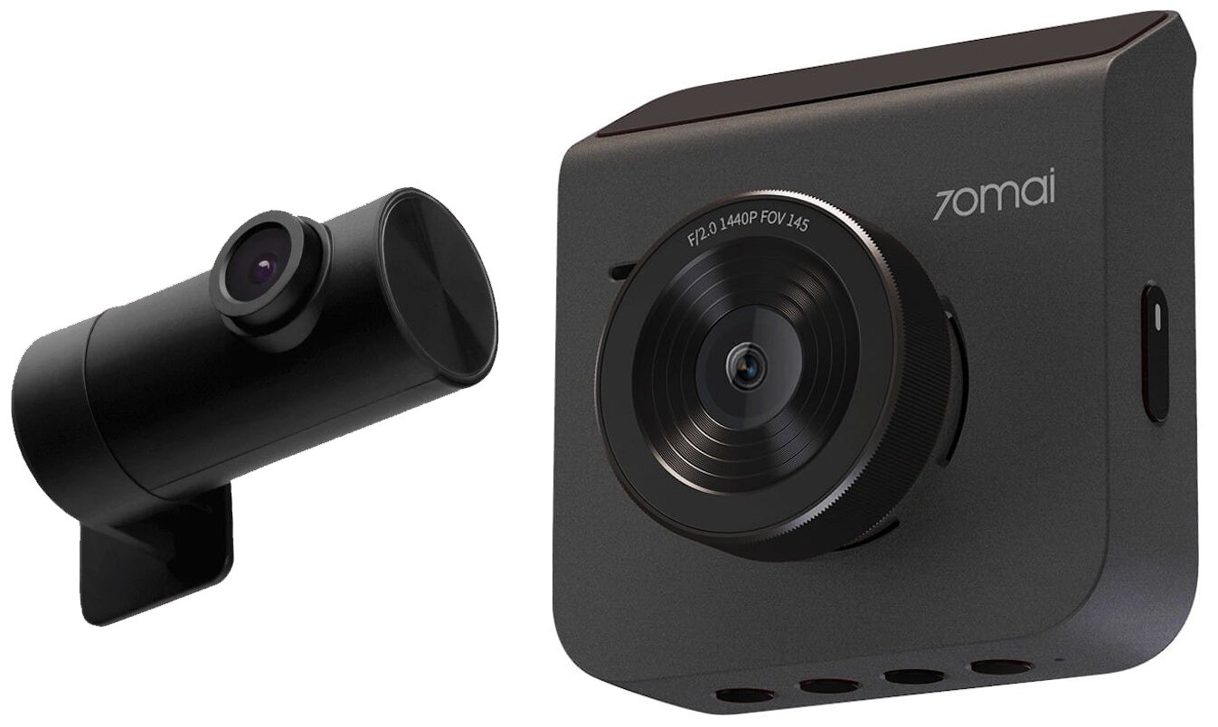 Видеорегистратор 70MAI Dash Cam A400 Grey+Rear Cam Set — фото 1