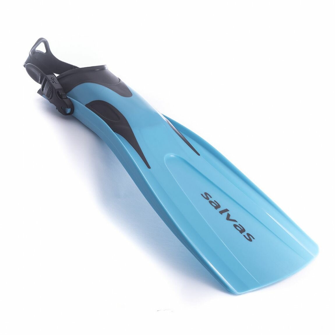 Ласты для плавания Salvas Hazard Plus Fin, арт. BA160MLQQSTS, TPR и Novaflex, р. M/L, голубой