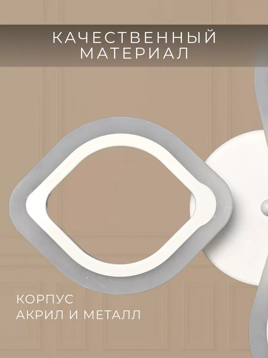 Люстра светодиодная потолочная — фото 1