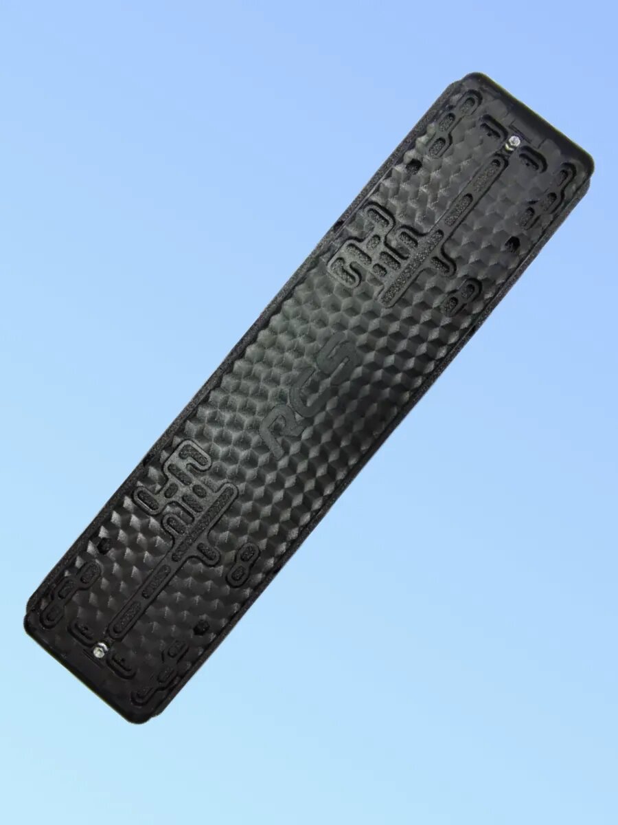 Подиум для номера LiXiang (Li auto) под рамку RCS, черного цвета — фото 1