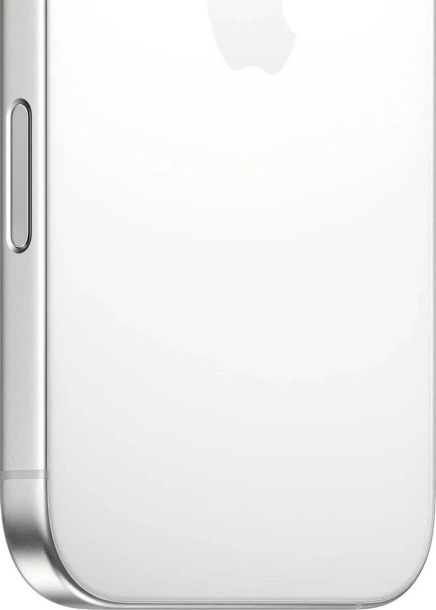 Смартфон Apple iPhone 16 Pro 128 ГБ, Dual nano SIM + eSIM, белый титан — фото 1