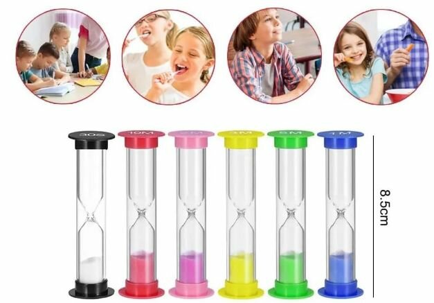 Песочные часы на 2 минуты, 1 штука — фото 1