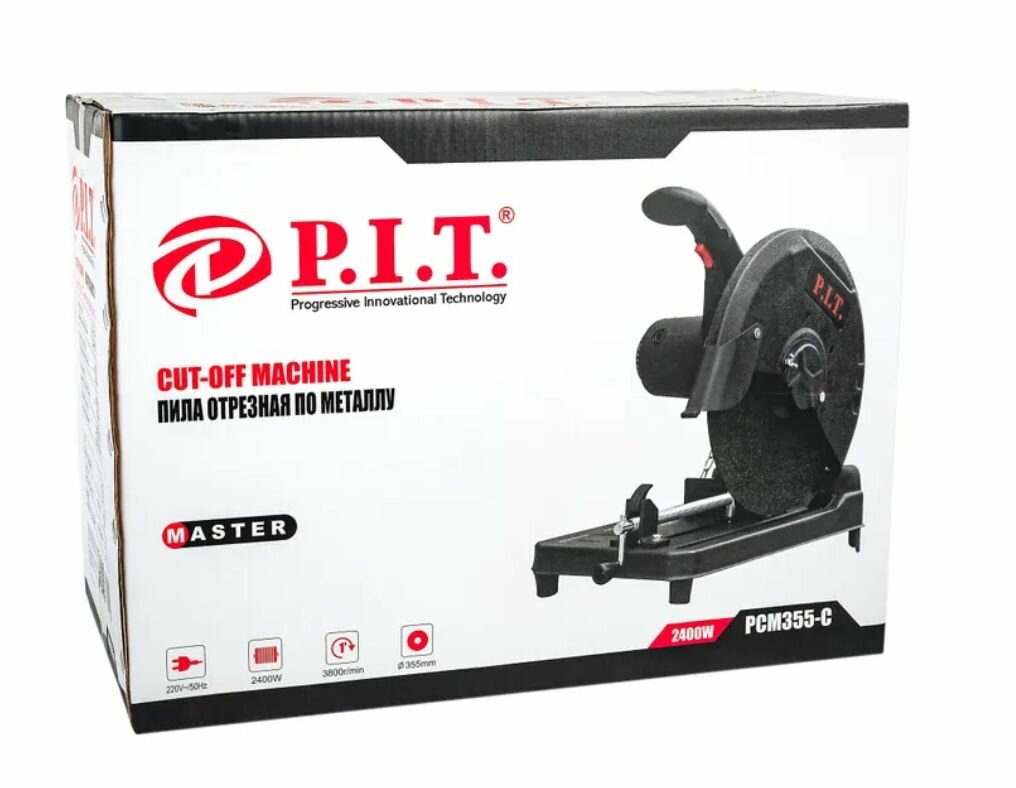 Изображение Пила отрезная по металлу P.I.T. мастер PCM355-C