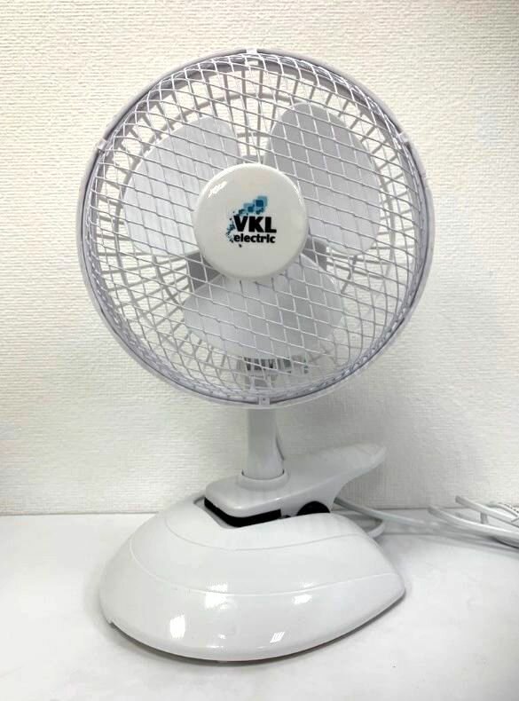 Вентилятор настольный VKL electric VTF-03 20Вт, 2режима, белый