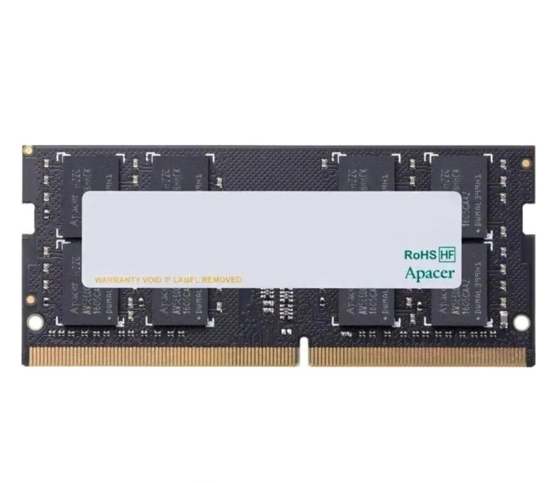 Оперативная память Apacer 8 ГБ DDR4 3200 МГц SODIMM CL22 ES.08G21. GSH
