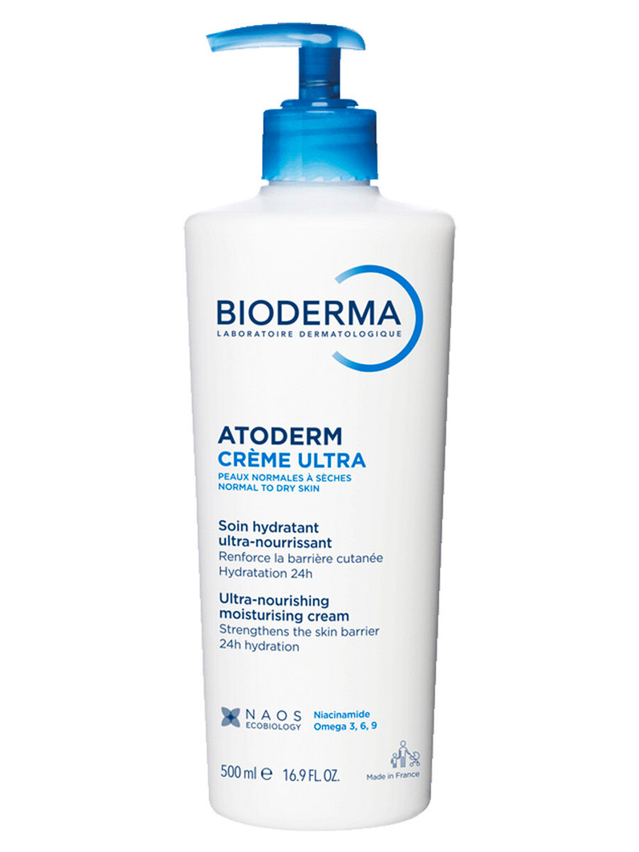 Крем Bioderma Atoderm Ultra (Биодерма Атодерм Ультра) 500 мл