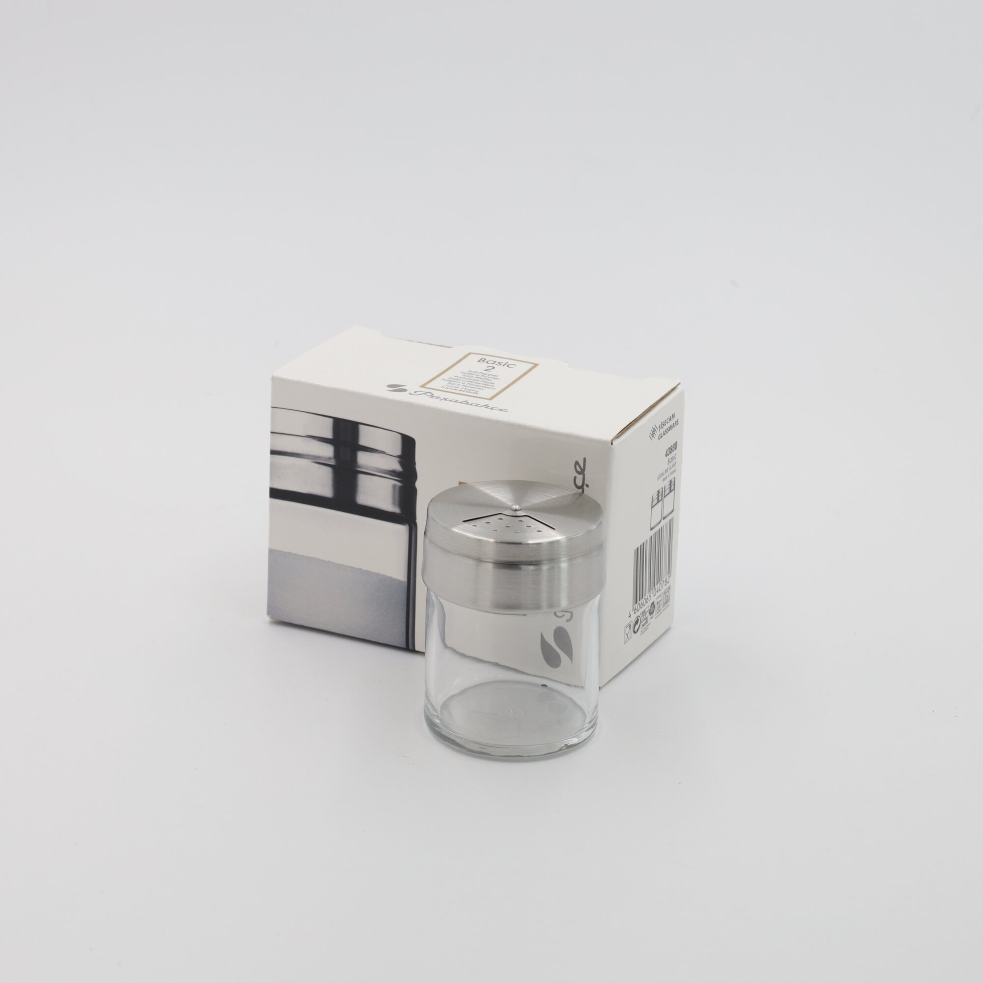 Набор солонок PASABAHCE бейзик 43880 115мл 2шт 2х12 1053724 — фото 1