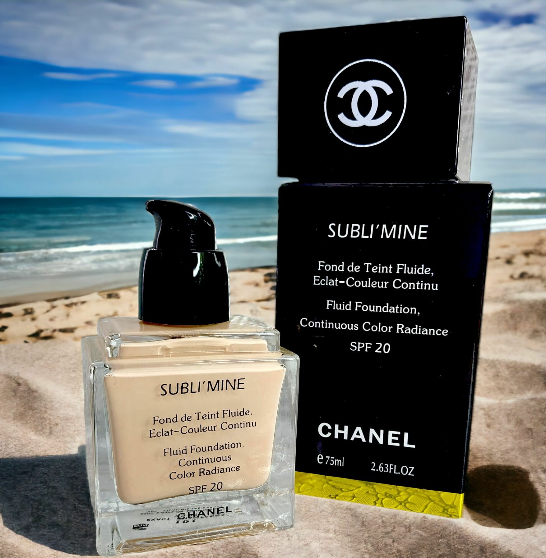 Chanel Subli’Mine — роскошный тональный крем с эффектом ухоженной кожи, SPF, 75 мл