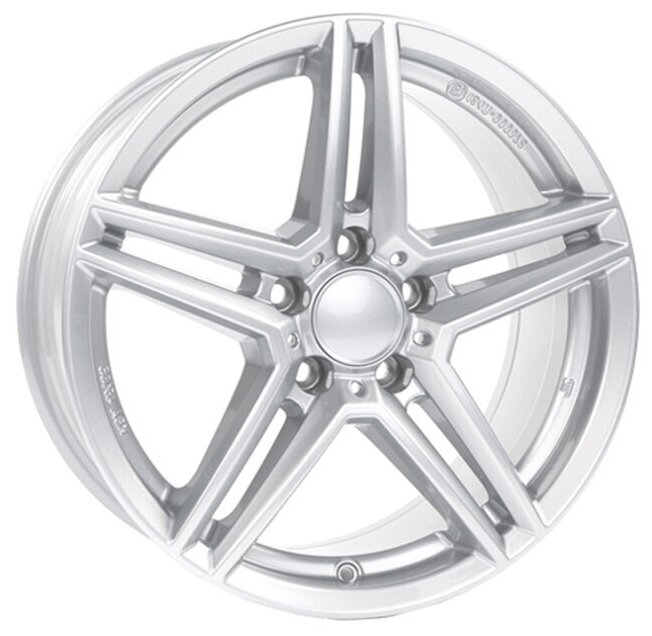 Диски Alutec M10 7,0x17 5x108 D63.4 ET40,5 цвет polar silver