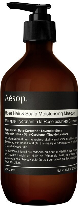 Увлажняющая маска для волос и кожи головы Aesop Rose Hair & Scalp Moisturising Masque