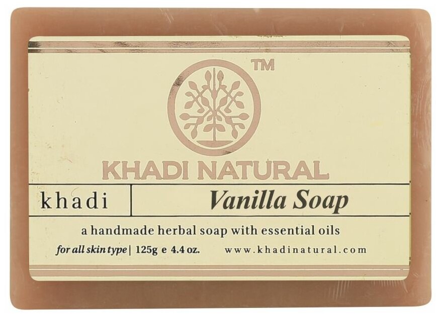 Khadi Natural Мыло кусковое Herbal Vanilla Soap