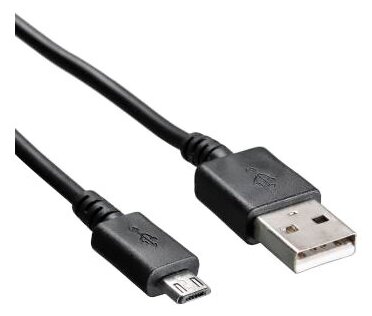 Кабель Buro BHP MICROUSB 0.8 micro USB B (m) USB A(m) 0.8 м, черный