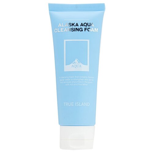 TRUE ISLAND пенка для умывания очищающая Alaska Aqua Cleansing Foam, 100 мл