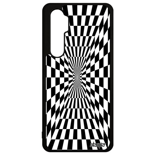 фото Чехол на мобильный mi note 10 lite, "иллюзия шахмат" картинки зеркало utaupia