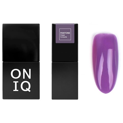 ONIQ гель-лак для ногтей Pantone, 10 мл, 205 Grape compote oniq гель лак для ногтей pantone 10 мл 246 red alert