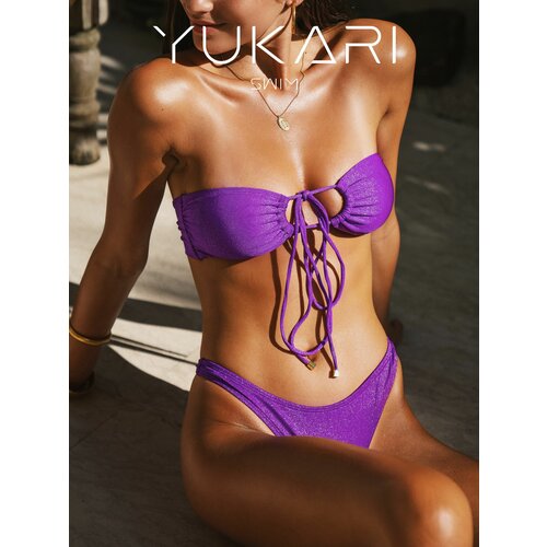 фото Купальник yukari swim, размер m (42), фиолетовый