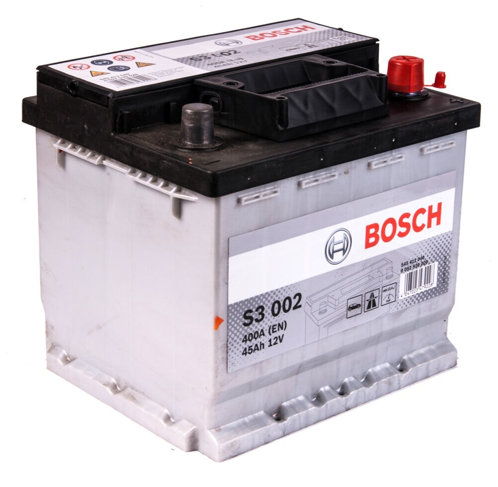 BOSCH 0092S30020 АКБ BOSCH S3 45 АЧ 400A 207X175X190