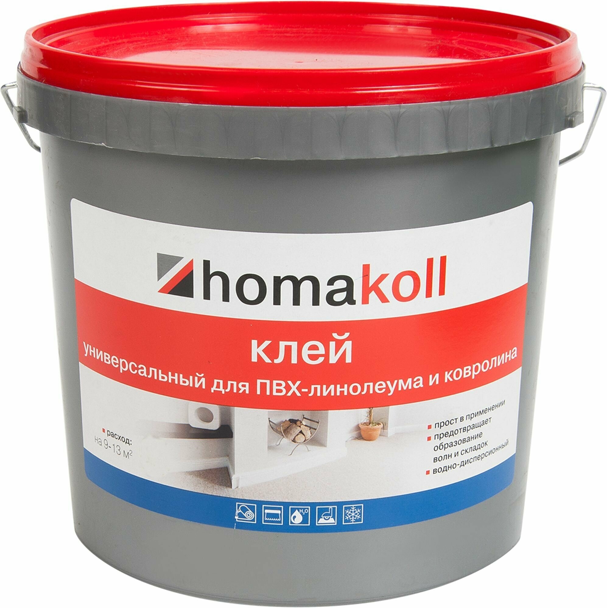 Клей универсальный для линолеума и ковролина Хомакол (Homakoll) 4 кг