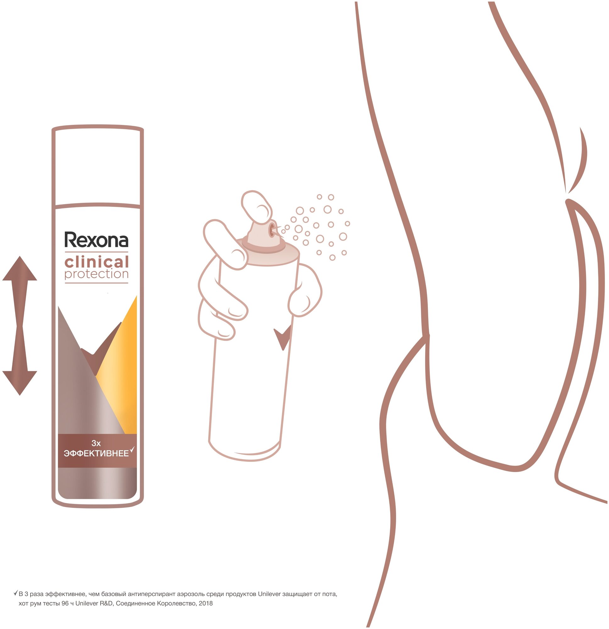 Антиперспирант сухой спрей Rexona - фото №8