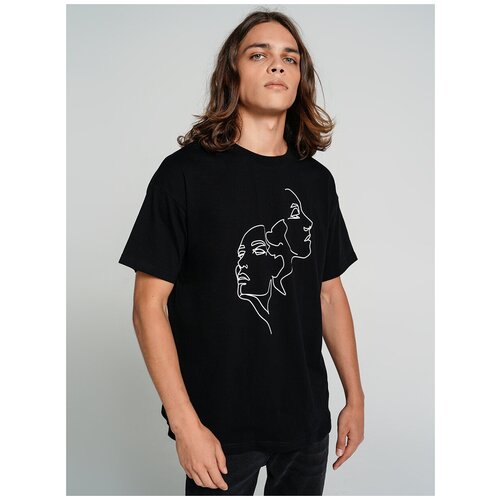 фото Футболка твое 71826 размер l, черный