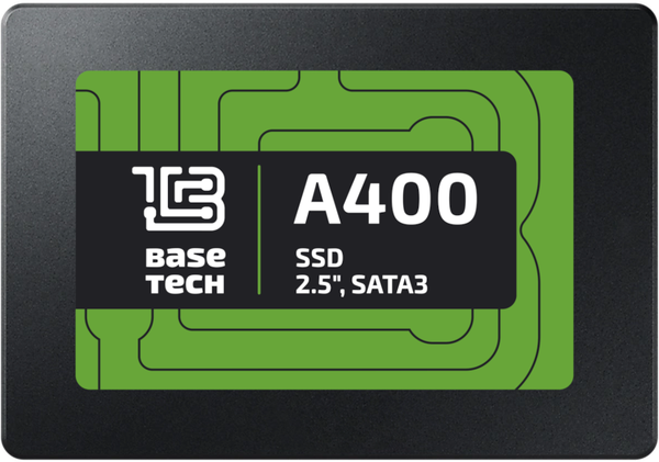 Твердотельный накопитель (SSD) BaseTech 480Gb A400 2.5" SATA3 (SSDBTA400480GN)