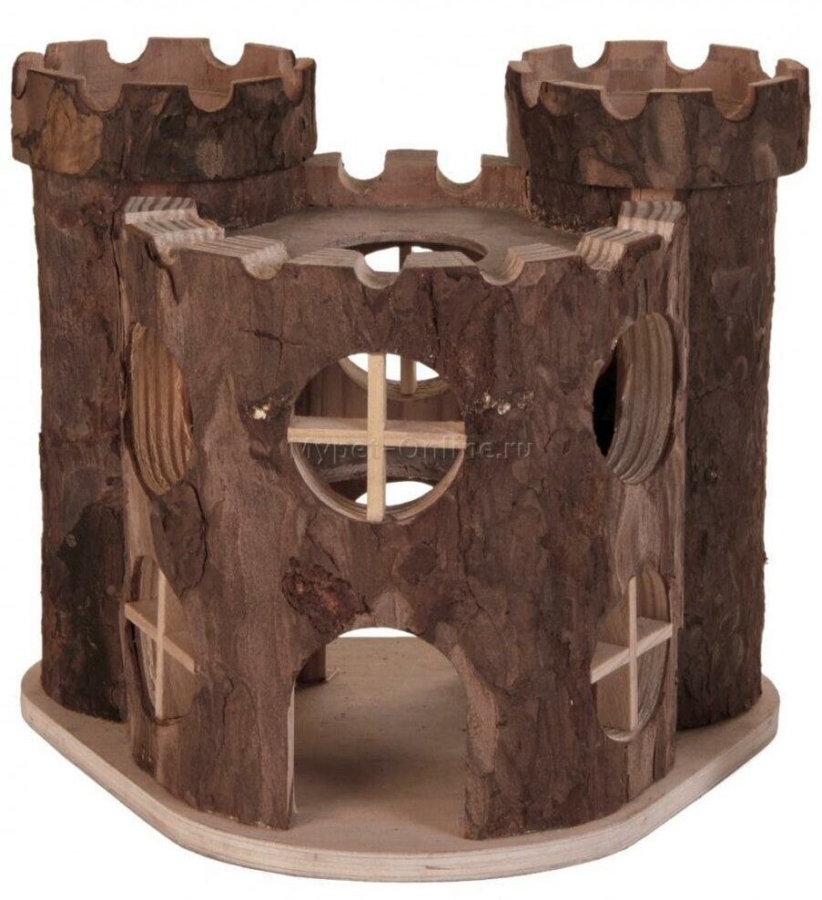 Домик для грызунов Trixie Matti Play Castle, размер 17х15х12см.