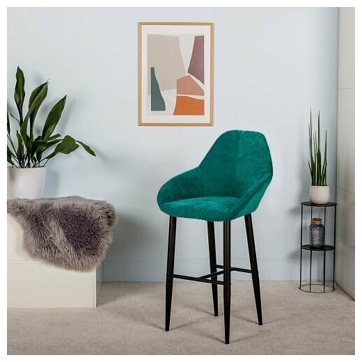 фото Кресло барное Kenya Черный