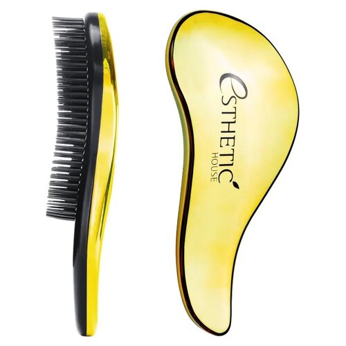 Esthetic House массажная щетка Hair Brush For Easy Comb, для распутывания волос, 10 см esthetic house расчёска hair brush for easy comb gold для волос золотая 1 шт