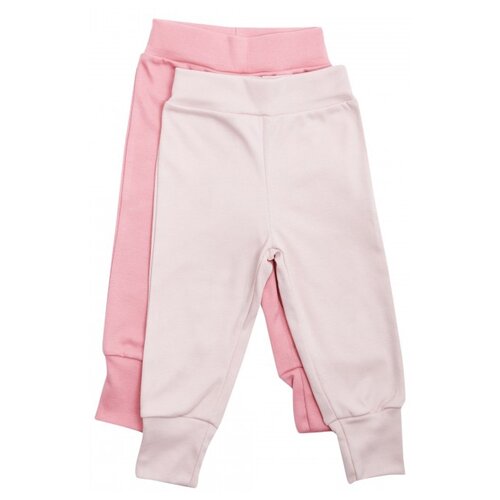 фото Брюки forest kids размер 80, розовый/бежевый