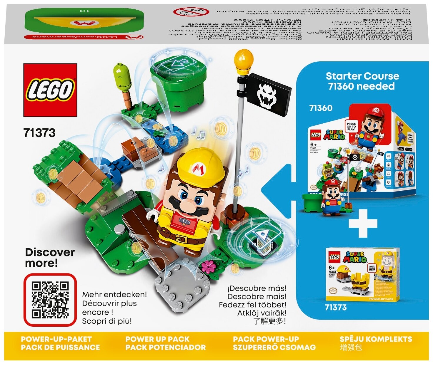 Конструктор LEGO Super Mario Марио-строитель - дополнительный набор, 10 деталей (71373) - фото №2