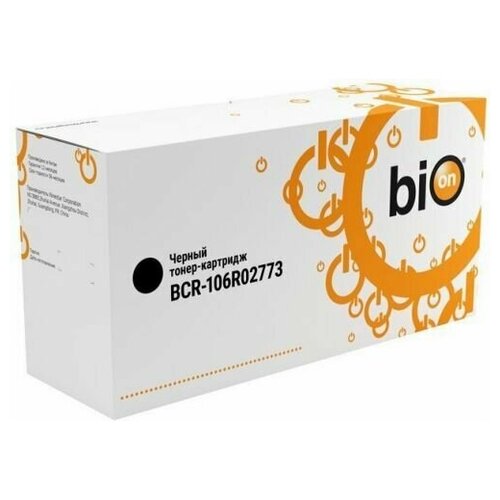 Картридж BION BCR-106R02773 для Xerox Phaser 3020/WorkCentre 3025 (1500 стр.) с чипом bion 106r02773 картридж для xerox phaser 3020 workcentre 3025 1500 стр с чипом