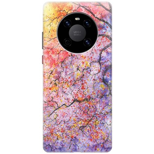 фото Re:pa чехол - накладка artcolor для huawei mate 40 с принтом "лето в ветках"