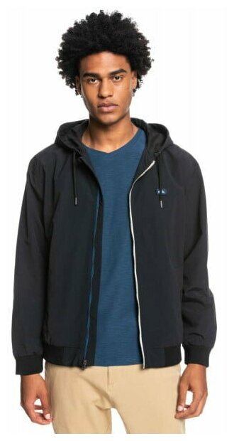 Куртка Quiksilver classik hood period, размер M, черный