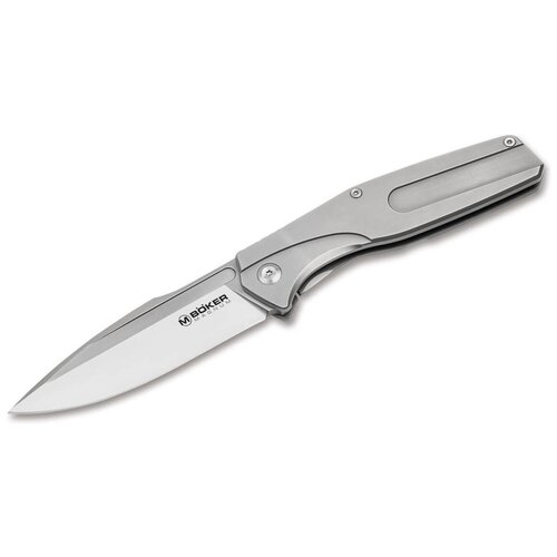 Boker The Milled One серебристый нож connector d2 stainless steel g 10 01bo354 от boker plus