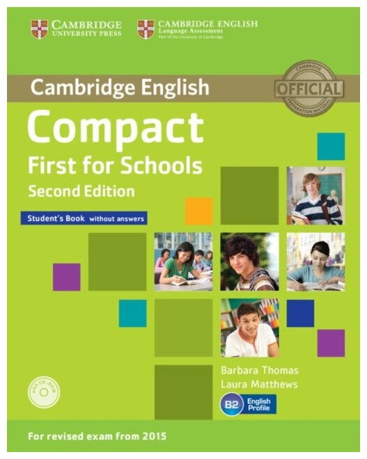 Книга Compact First for Schools 2Ed SB no ans +R Rev Exam 2015 - фото №2