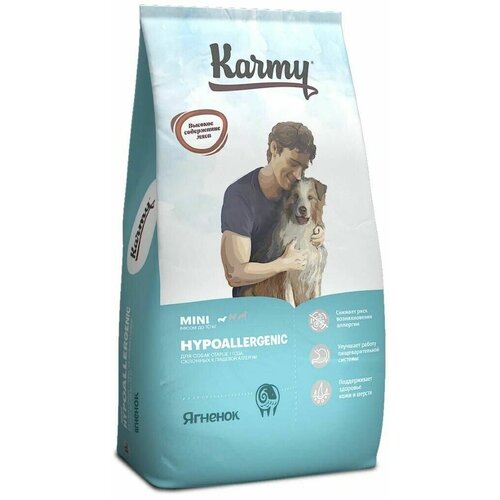 KARMY (Карми) HYPOALLERGENIC MINI (Ягненок) гипоаллергенный сухой корм для собак мелких пород (10 кг)