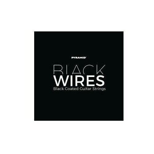 BW1164-7 Black Wires Комплект струн для 7-струнной электрогитары, никелированные, 11-64, Pyramid