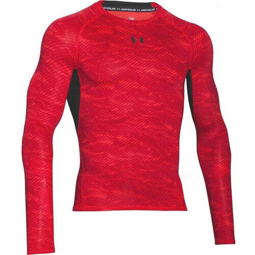 Нательное Белье (Майка С Длинным Рукавом) Under Armour Hg Printed Ls Compression Sr (Blu L)