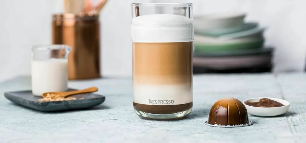 Кофе в капсулах Nespresso VERTUO Bianco Forte, 10 кап, 230мл