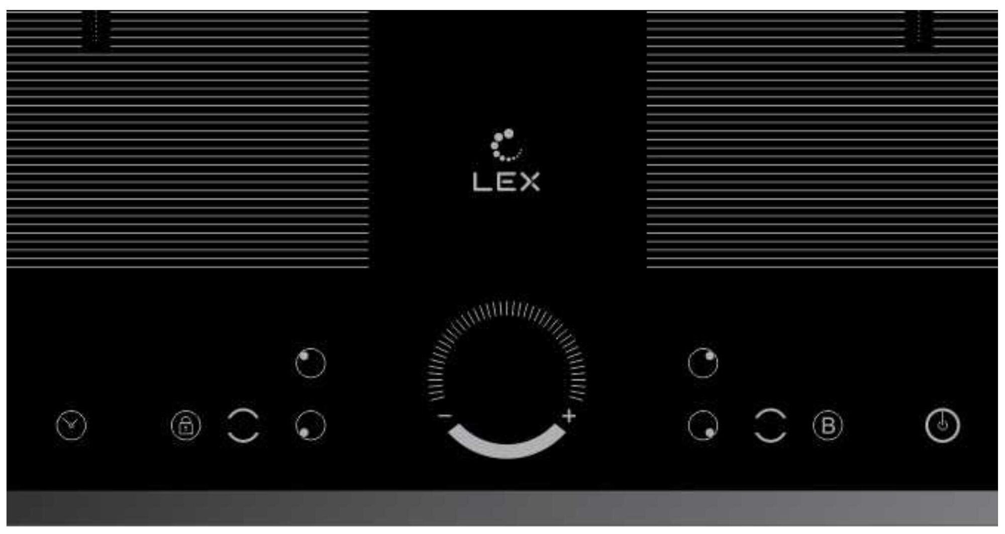 Индукционная варочная панель LEX EVI 640 F BL, черный - фотография № 4