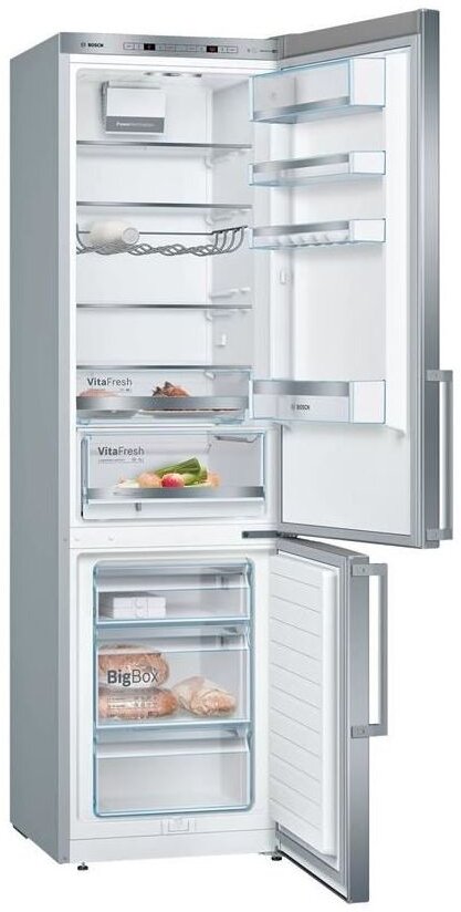 Холодильник Bosch KGE398IBP, нержавеющая сталь - фотография № 2