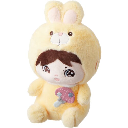 Мягкая игрушка Девочка-зайка. Символ года, заяц.