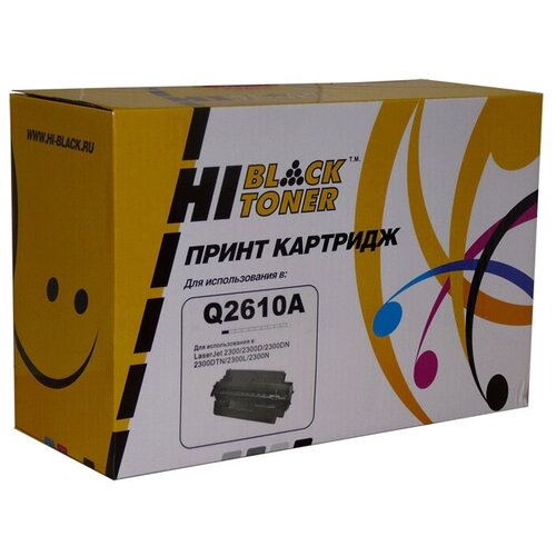 Картридж Hi-Black HB-Q2610A, 6000 стр, черный